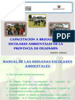 Capacitacion A Brigadistas Escolares Ambientales de La Provincia