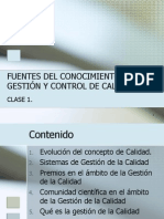 Clase 1 - Planificación y Control de Calidad