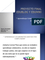Proyecto Final Edublog y Eduwiki