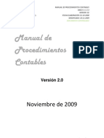 Manual de Procedimientos Contables Amco v2