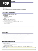 Functional Programming: Int Double