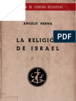 Penna, Angelo - La Religion de Israel