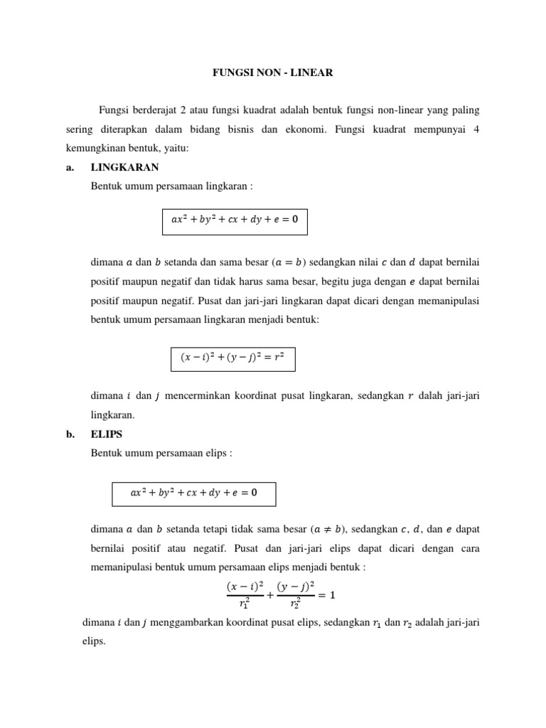 Fungsi Permintaan Dan Fungsi Penawaran