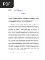 Download Efektifitas Penggunaan Madu Pada Dosis Yang Berbeda Dengan Metode Perendaman Dipping Terhadap Tingkat Keberhasilan Sex Reversal Dan Nisbah Kelamin Ikan Guppy Poecilia Reticulata Peters by Wisp Elf SN106768682 doc pdf