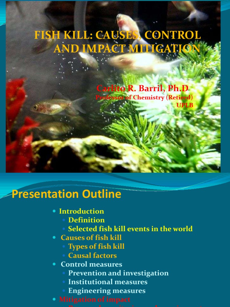 Fish kill Cause, Control and Impact Mitigation Environmental Science