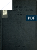 Maurice de Wulf, History of Medieval Philosophy