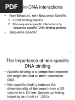 Protein DNA Interactions