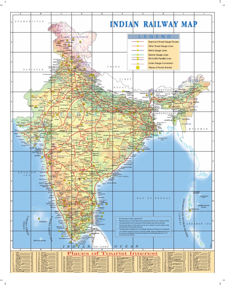 Railway Map | PDF