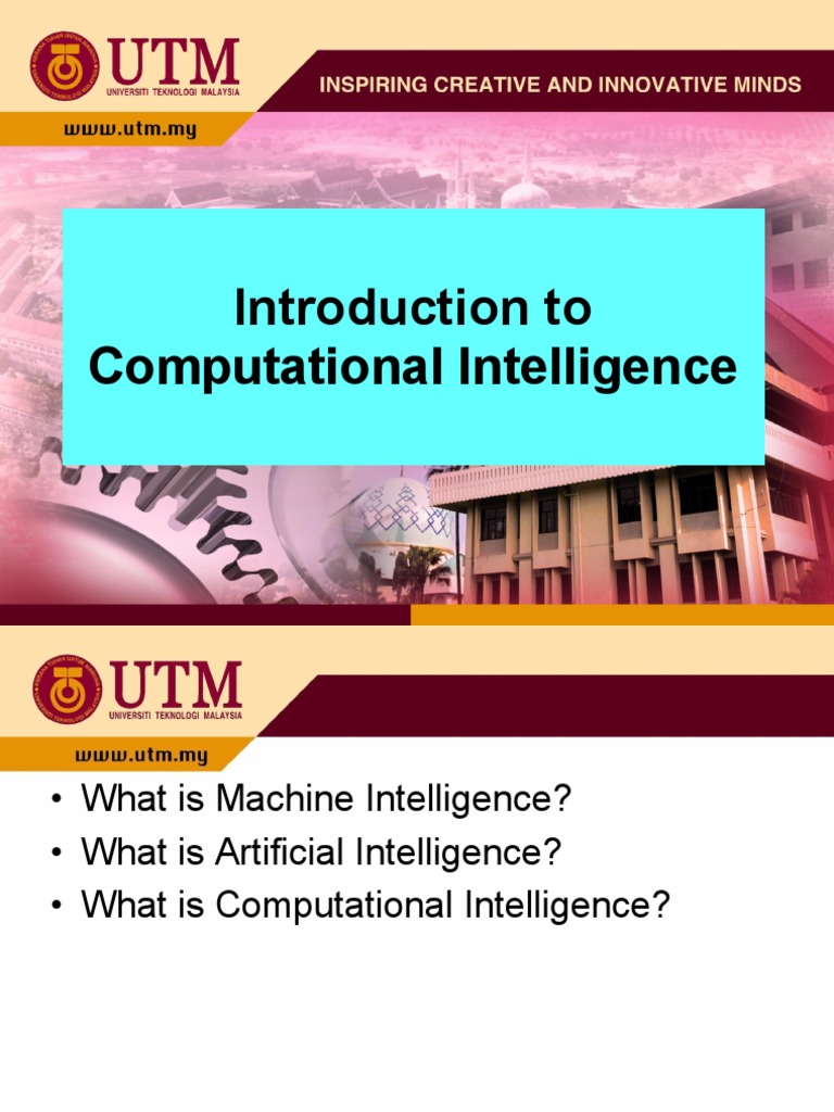 Introduction to computational intelligence pdf artificial