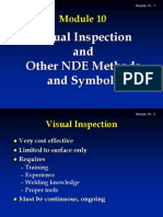 Module 10 - Visual Inspection and Other NDE Methods and Symbols - NDT