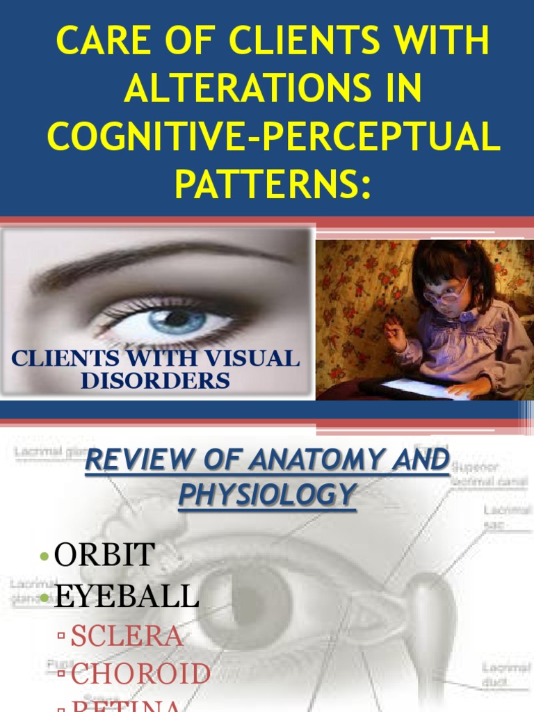 Managing Visual Disorders in Clients | PDF | Glaucoma | Human Eye