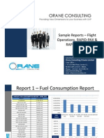 Orane Consulting: Sample Reports - Flight Operations, RAPID-PAX & Operations, RAPID-PAX & Rapid-Cargo