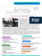 Echos Septembre 2010