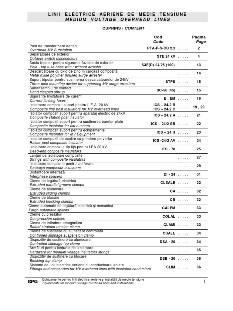 Catalog Eximprod | PDF