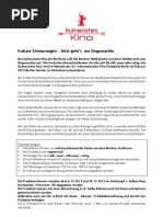Download Essbare Erinnerungen Kulinarisches Kino by Slow Food Berlin SN106791623 doc pdf