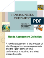 Training Needs Assesment