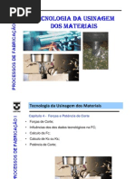 Processos de Fabricação - Usinagem Cap 4 Exercicios