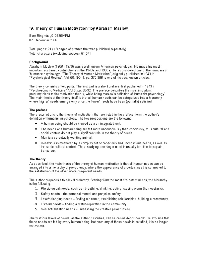Employee Engagement and Leadership - HRM Dissertation
