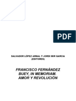 López Arnal, S. Et Al. - Francisco Fernández Buey, in Memoriam. Amor y Revolución (2012)