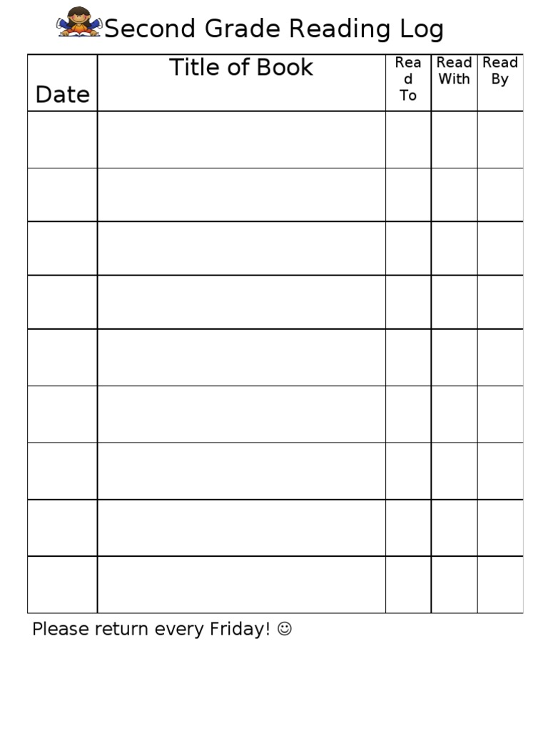 Reading Log | PDF | Language Arts & Discipline