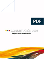 Constitución de la República del Ecuador 2008 (ES)