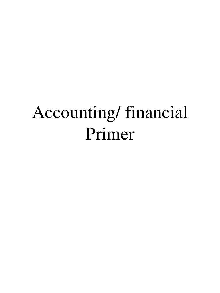 Accounting and Financial Management Basics | PDF