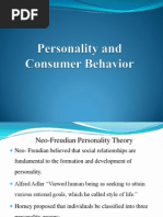 Personality and Consumer Behavior