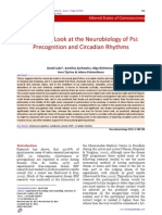 A Sideways Look at The Neurobiology of Psi: Precognition and Circadian Rhythms