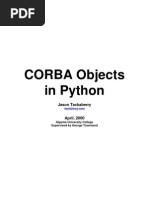 CORBA Objects in Python: Jason Tackaberry