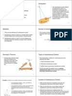 2 - Kinematics of Mechanisms - Instantaneous Center Method