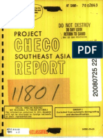 Project CHECO Southeast Asia Report Igloo White 1-10-1970 IGLOO WHITE (U) July 1968-December 1969