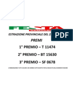 ESTRAZIONE PROVINCIALE