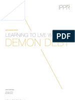 Learning to live with the demon debt 