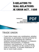 The Trade Unions Act1926