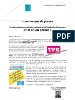 20120927 - Communique de Presse TPE 27-09-12