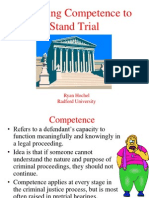 Competence To Stand Trial