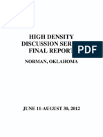 City of Norman Okla.  High Density Final Report