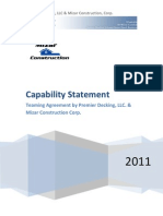 PremierDecking-MizarCapability Statement 2011