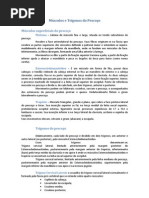 Músculos e Trígonos do Pescoço