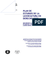 Plan Derecho 2009