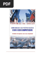 Como Iniciar o Seu Proprio Negocio