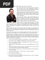 REFLEXÕES SOBRE A MORTE DE MEU IRMÃO