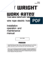 Work Rated Wire Rope Manual