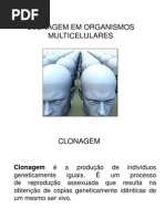 Clonagem Em Organismos Multicelulares