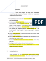 Contoh Pengiraan Analisis Item - Adjusted ID and IK