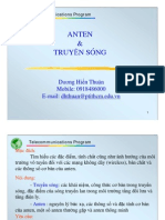 Bài giảng anten - truyền sóng