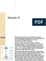 Metode III - Cemaran Arsen