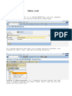 Table View in CRM