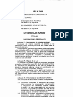 Ley General de Turismo Ley 29408-2009