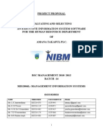 Bsc Mgt IT Project Proposal Correction
